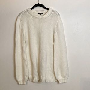 NWOT Staccato Women’s White Knit Sweater M